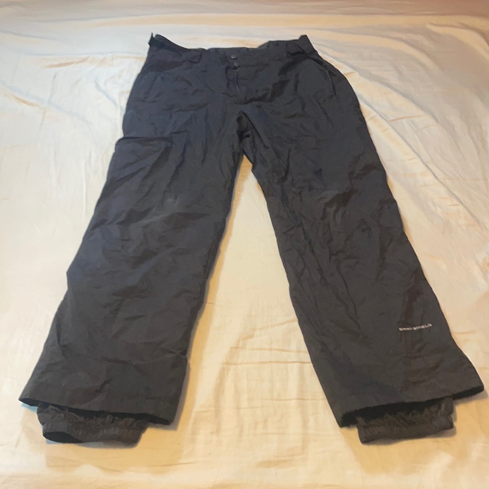 Men’s L black Columbia snow pant